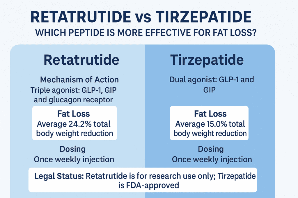 Retatrutide vs Tirzepatide